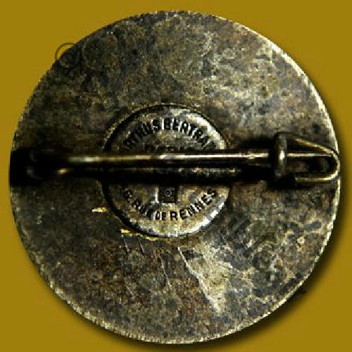 A1447  1939 A1447NH 602e GIA  SPA.bi.2  1939 AB SM Bol avec poincon pastille AB.P r.RENNES Dos lisse irreg Src.lolop4 438Eur(x3) 